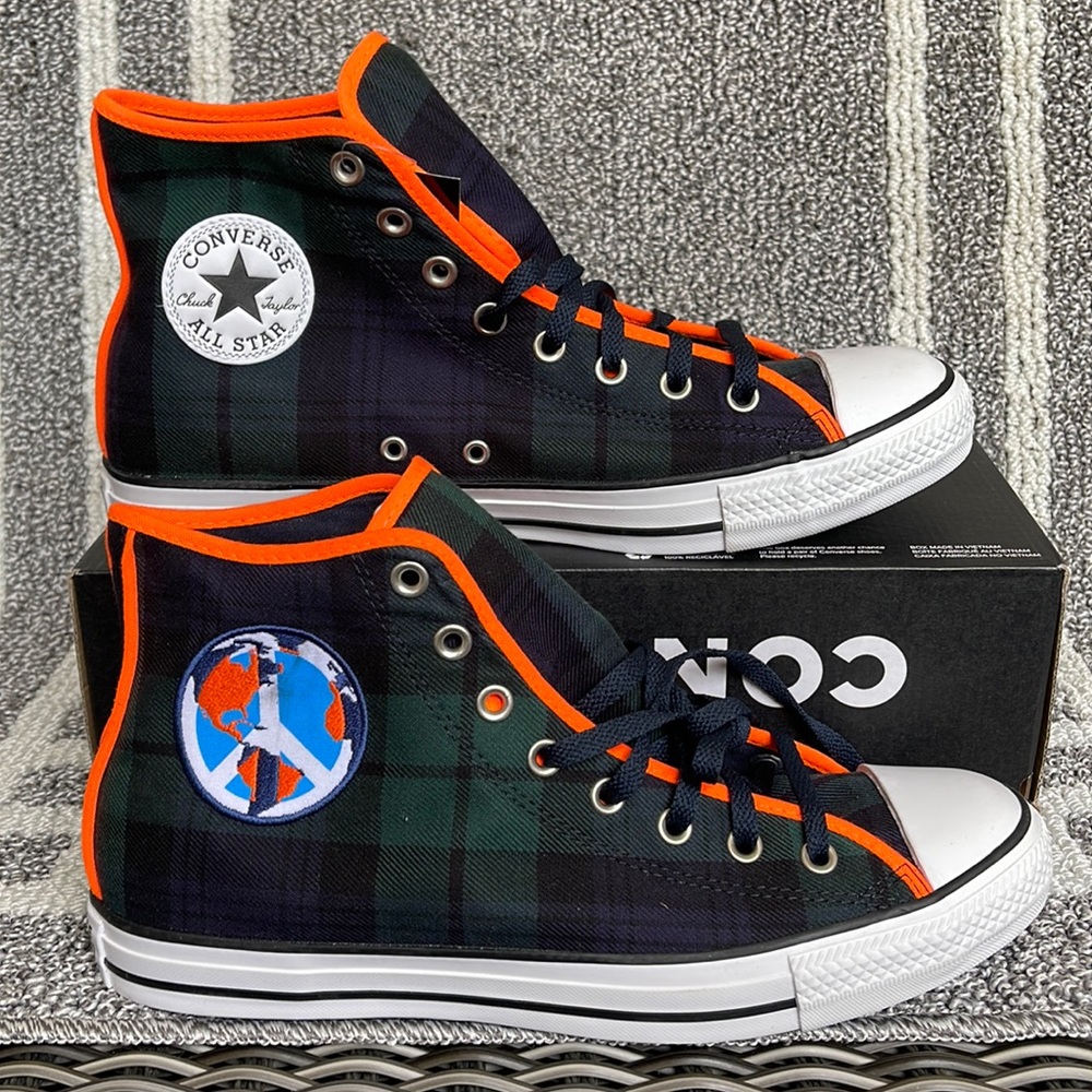 Converse Chuck Taylor All Star Hi Green/Brown/White MENS - Picture 1 of 16